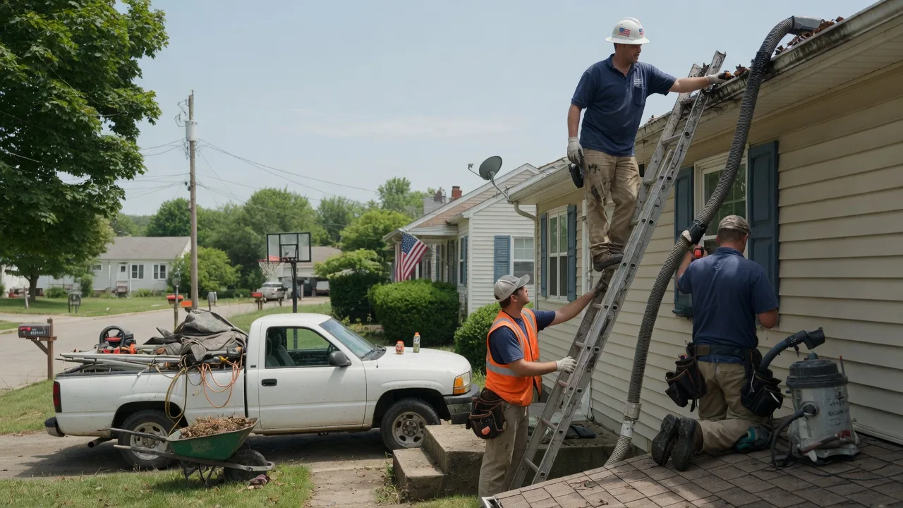 Gutter Installation in Scioto Furnace, OH near me